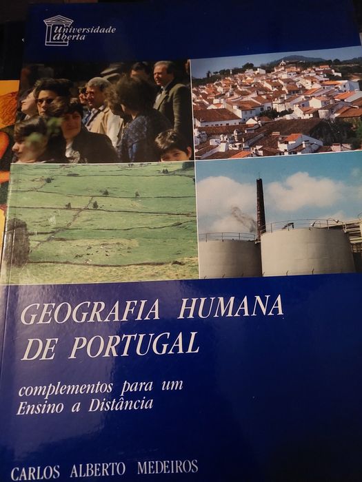 Livro "Geografia Humana de Portugal"