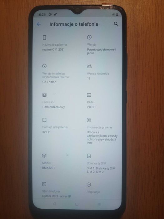 Telefon Realme C11 2021