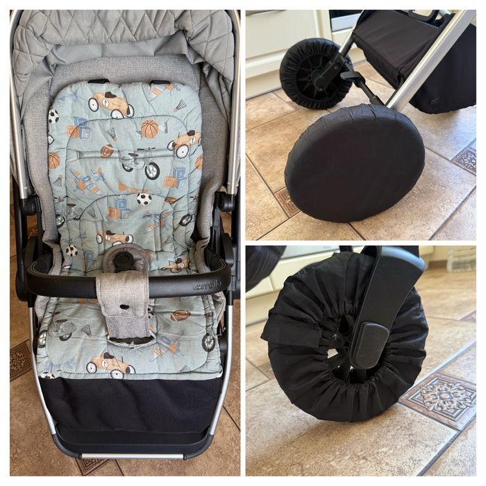 Коляска Carrello Optima 2в1 сіра