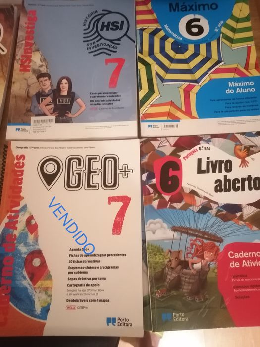 Cadernos de atividades