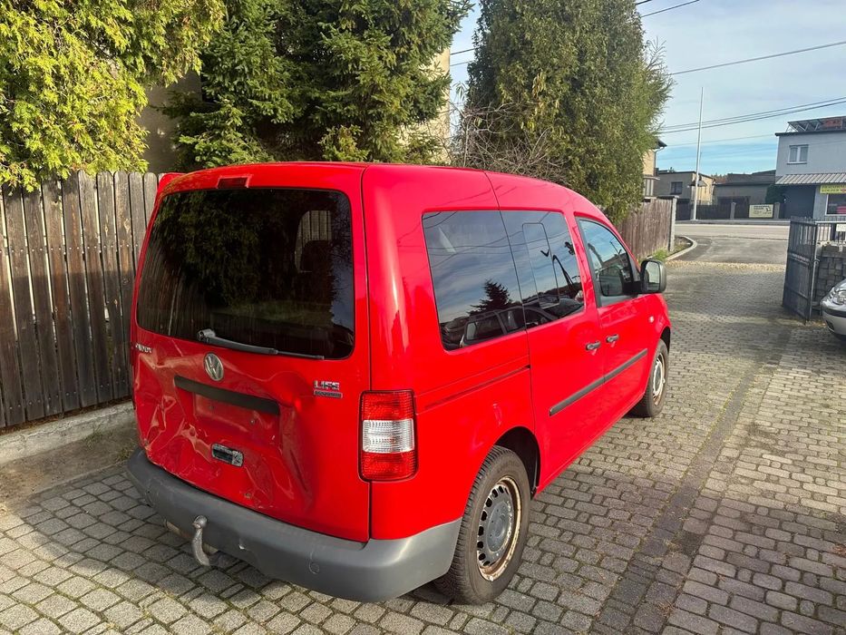 Volkswagen Caddy Gaz CNG, wersja LIFE, auto z Niemiec