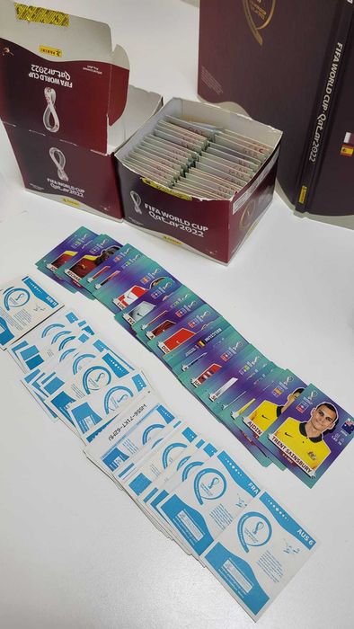 Cromos Mundial Catar 2022 - 75% da coleção disponível