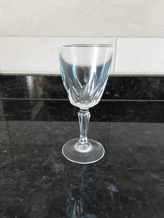 Conjunto de 5 (+ 1) Copos de Pé Alto Antigos/Vintage