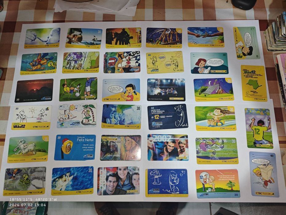 Cartões telefónicos