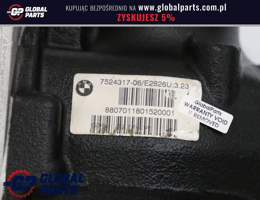BMW E87 E90 118i 318i Dyfer dyferencjał tył 3,23