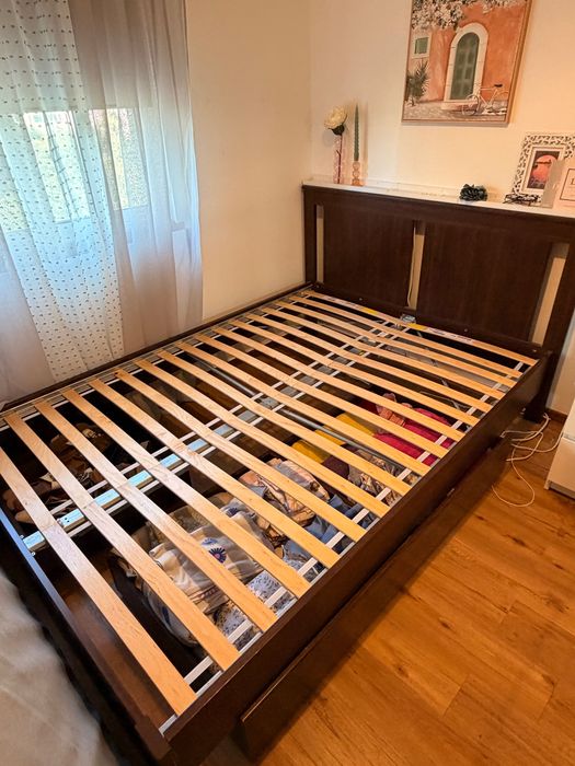 Cama SONGESAND com gavetas