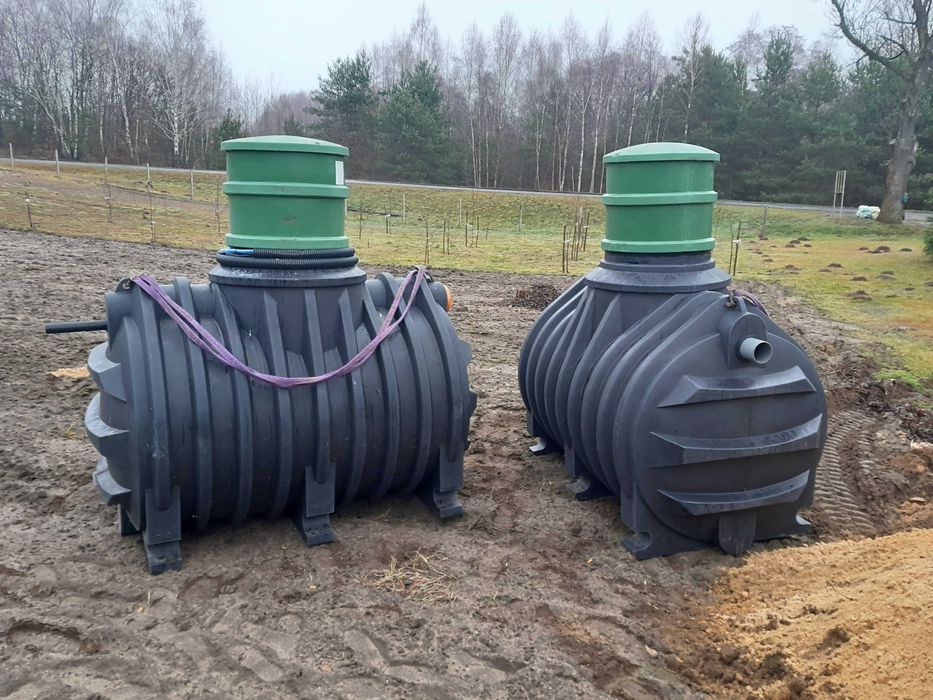 ekologiczna oczyszczalnia drenażowa 3500l, 2-6 osób