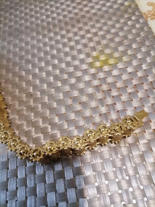 Мужской браслет позолоченный 585пр.