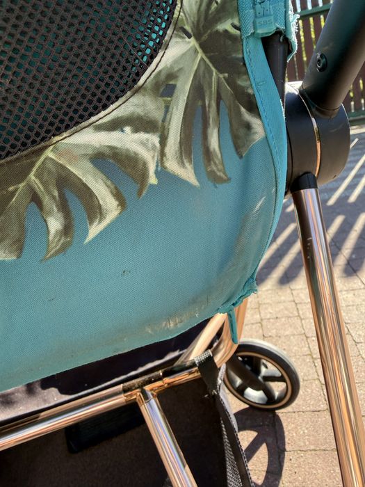 Cybex Mios 2.0 rose gold tapicerka dj Khaled