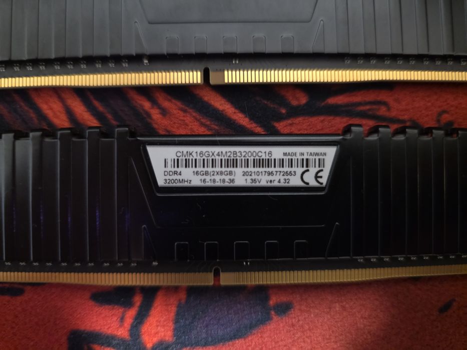 Ram Corsair Vengeance LPX 2x8gb 3200mhz CL16