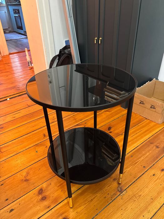 Stolik nocny czarny Ikea