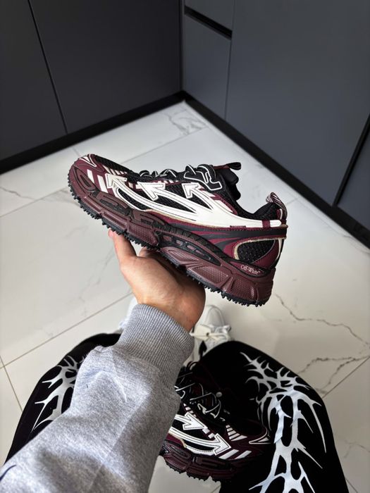 (Без передплати) Off-White Right Back Burgundy