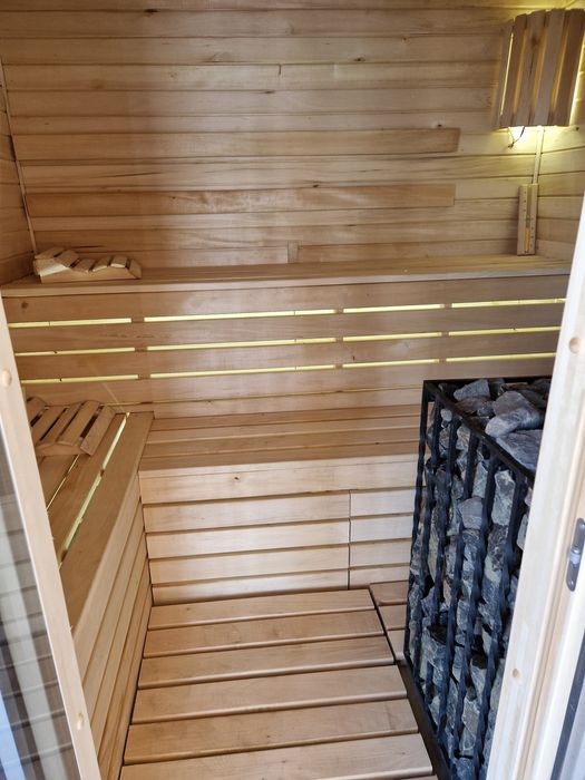 Dom do wynajecia Mazury basen klimatyzacja balia sauna  pomost plaza