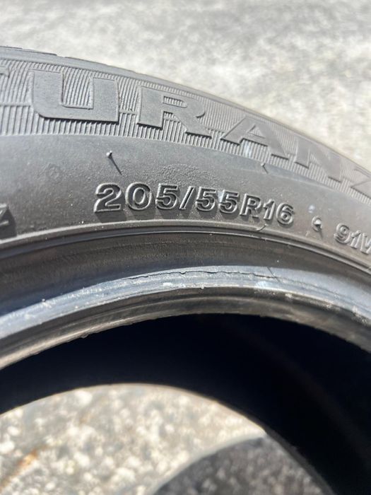 205/55/16 Bridgestone 2 pneus