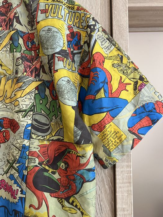 Marvel Comics Ralph Marlin Męska koszulka z motywem Spider-Mana