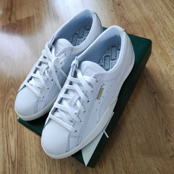 Кроссовки Puma натуральная кожа р.38,5 USA