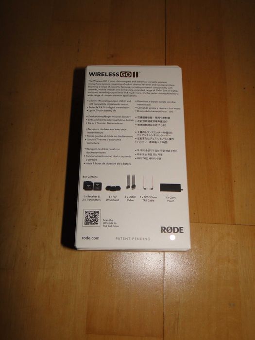 Bezprzewodowy System Mikrofonowy RODE WIRELESS GO II.Nowy.Najtaniej.