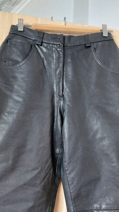 Skórzanne spodnie Frontline M