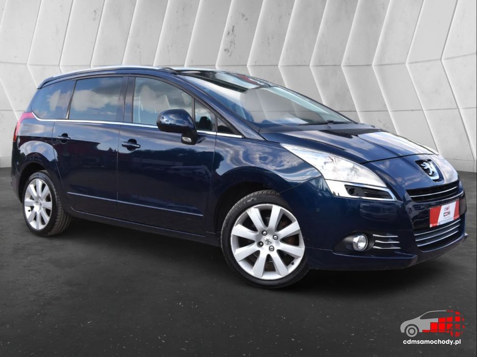 Peugeot 5008 1.6 Benzyna GT 7-osobowy Navi Panorama 2xPDC Hak Certyfikat Video!
