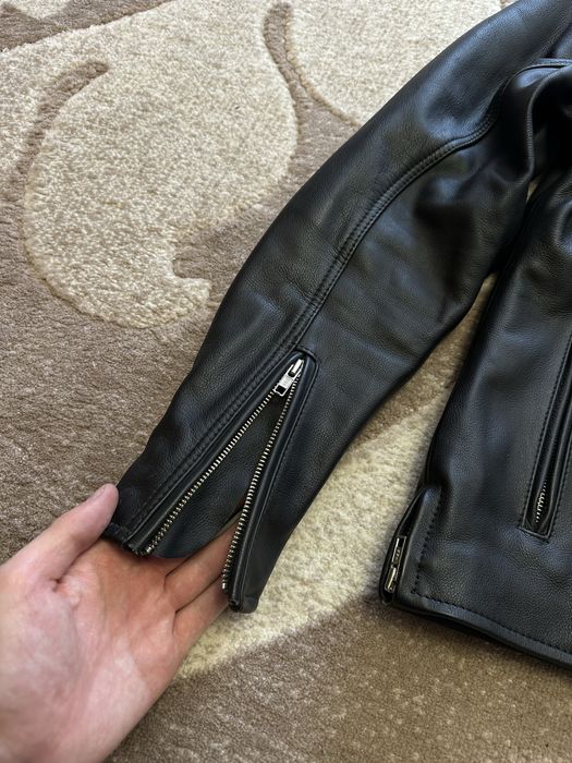 Мото куртка Schott Perfecto Alpinestars шкіряна чоловіча