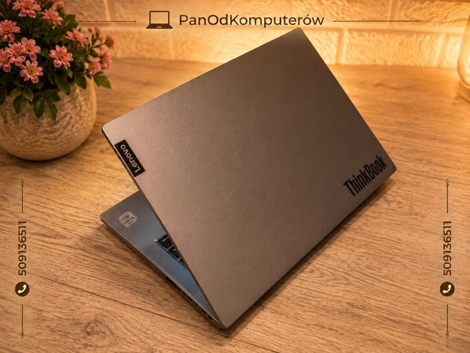 MOCNY Lenovo ThinkBook 14 - i5-10210U / 16 GB DDR4 / 256 SSD / FHD IPS