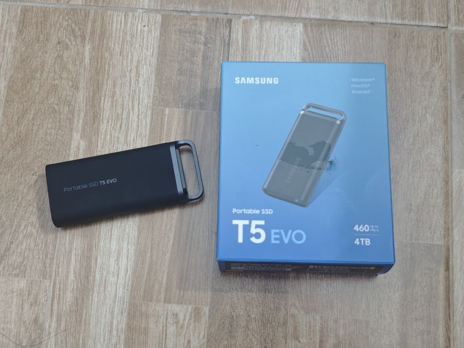 Samsung T5 EVO 4TB - Disco ssd portátil