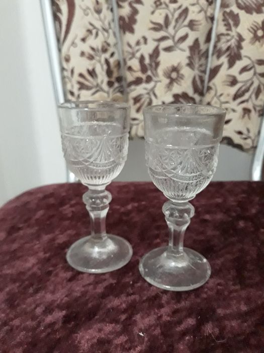 Cálices de vinho do Porto.