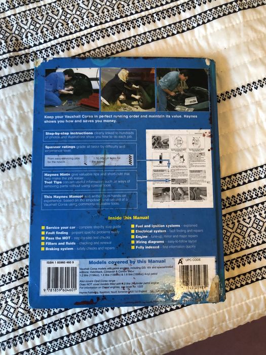 Manual haynes Opel corsa b