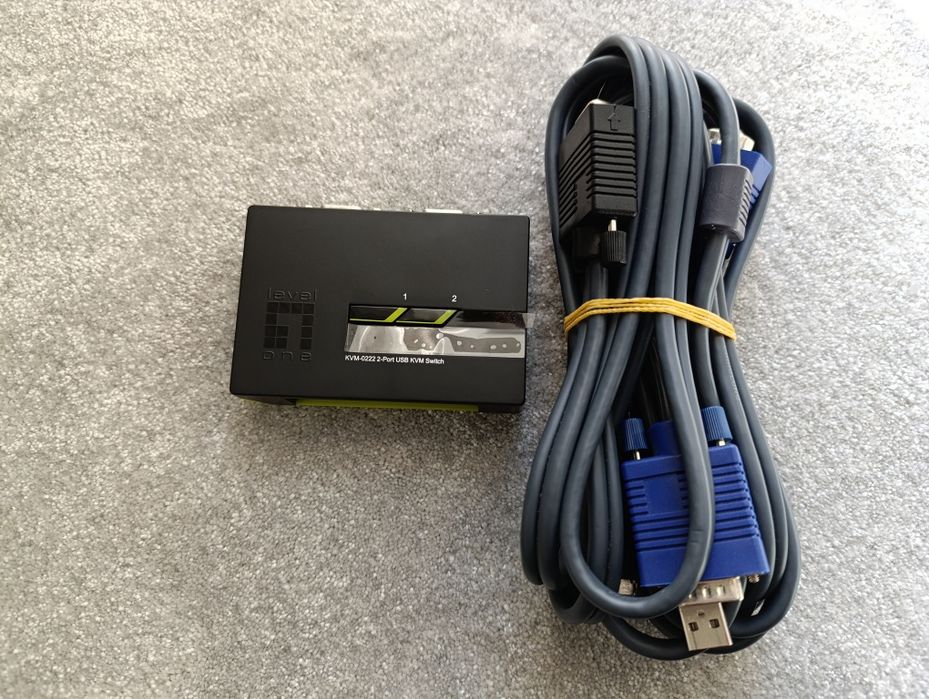 Switch 2PC VGA, USB - Ligar 2pc a 1 monitor!