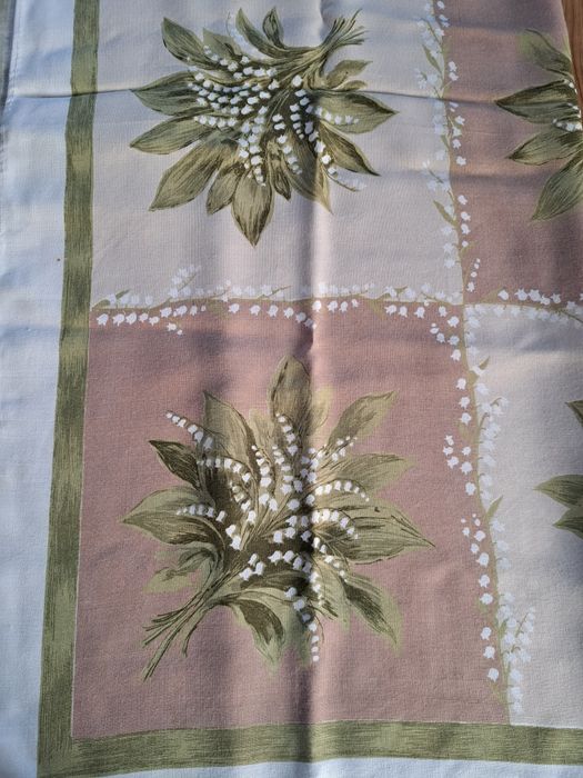 *Obrus na stół  PRL-U.