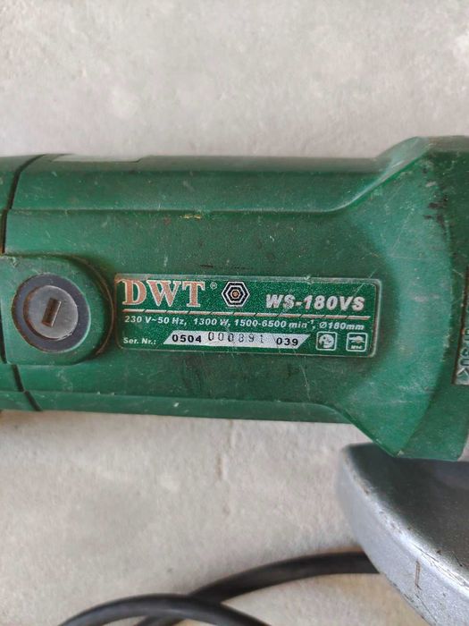 Продам балгарку DWT WS-180VS