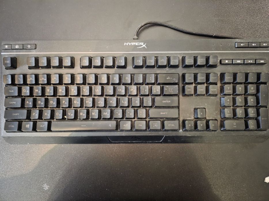Клавіатура HyperX Alloy Core RGB Black