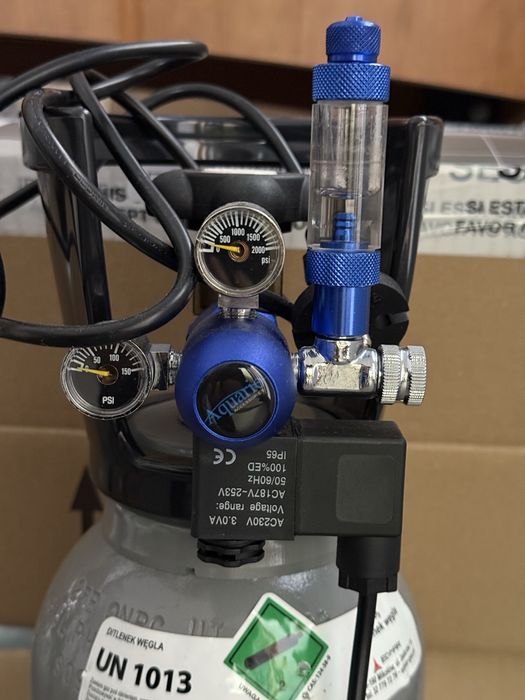 Garrafa CO2 5L + Válvula Solenoide