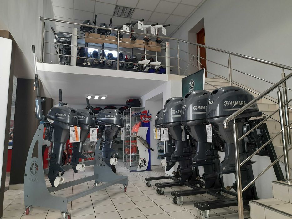Silnik elektryczny do łodzi, zaburtowy Salon Yamaha Bydgoszcz M12