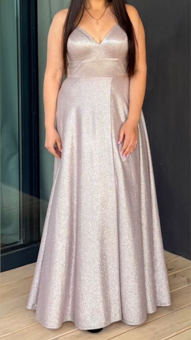 Вечірня сукня Abiyel Collection шампань, M–L, стан нової