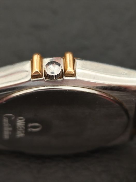 Relógio Omega Constellation Homem Ouro 18K/aço.TOTALMENTE POLIDO 26/07/2026(300 euros)