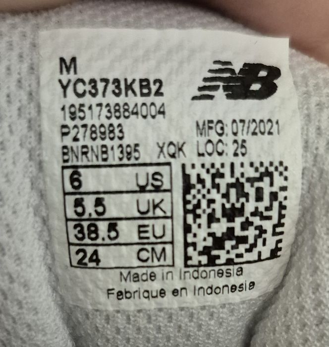 Buty New Balance 373 rozmiar 38.5 *odbiór osobosty*