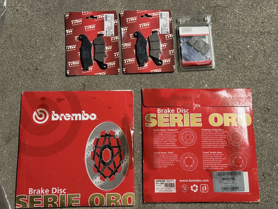 brembo brake disc and carbon ceramic pad premium