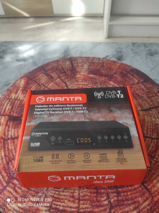 Dekoder do odbioru naziemnej telewizji cyfrowej