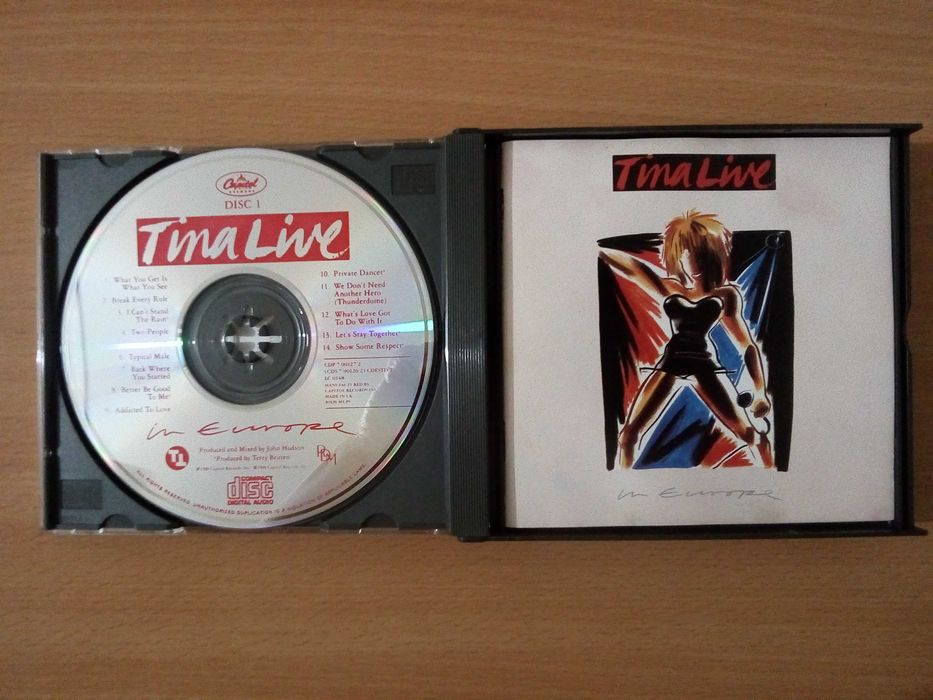 TINA TURNER - Tina Live In Europe 2xCD