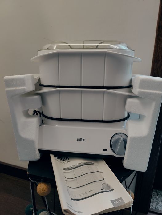 Máquina cozinhar vapor Braun