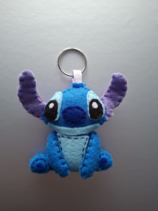 Stitch - bajka - brelok handmade