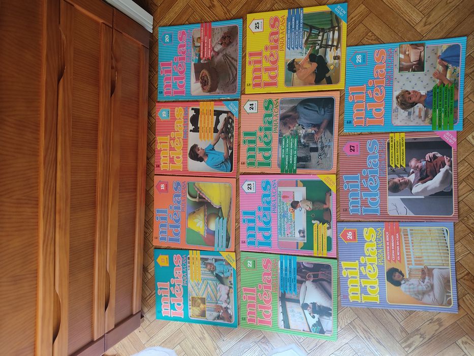 21 revistas "mil ideias para a casa" 0,75€ unidade