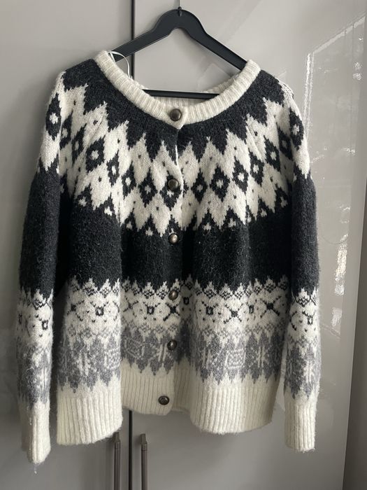 Sweter Primark norweski wzór roz XL