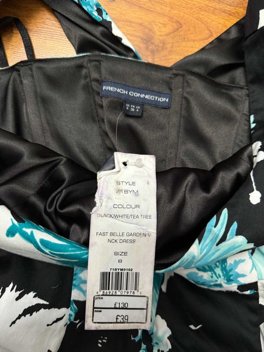 Bawełniana letnia sukienka French Connection 36 S