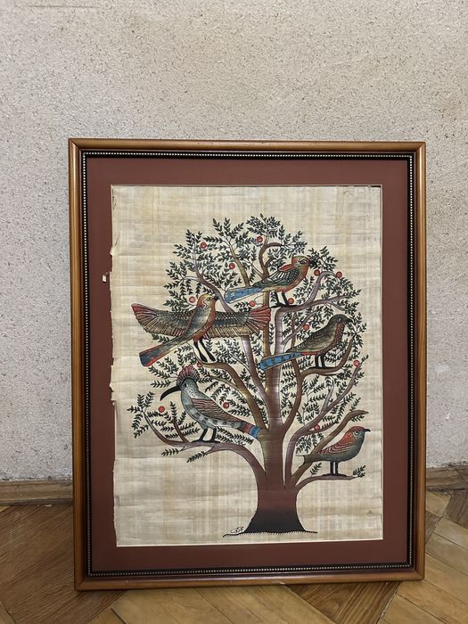 Картина на піпірусі ,,Дерево життяʼʼ