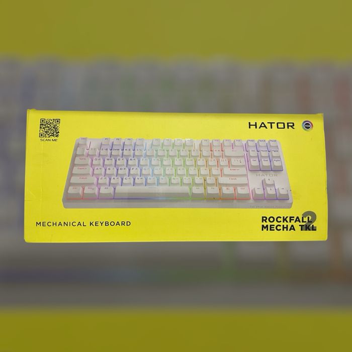 Клавіатура Hator rockfall 2 mecha tkl стан відмінний