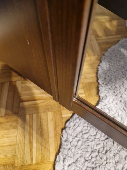 Szafa Ikea Brusali brązowa