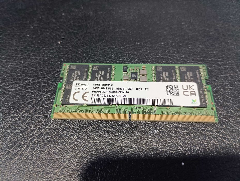Memoria SK-Hynix 16GB DDR5 Laptop Memory, 5600MT/s Speed