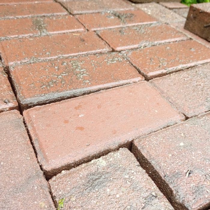 kostka brukowa szara i czerwona 200x100x60